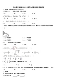 佳木斯市抚远县2023年数学六下期末质量检测试题含解析