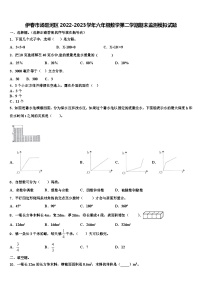 伊春市汤旺河区2022-2023学年六年级数学第二学期期末监测模拟试题含解析