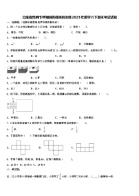 云南省昆明市寻甸回族彝族自治县2023年数学六下期末考试试题含解析