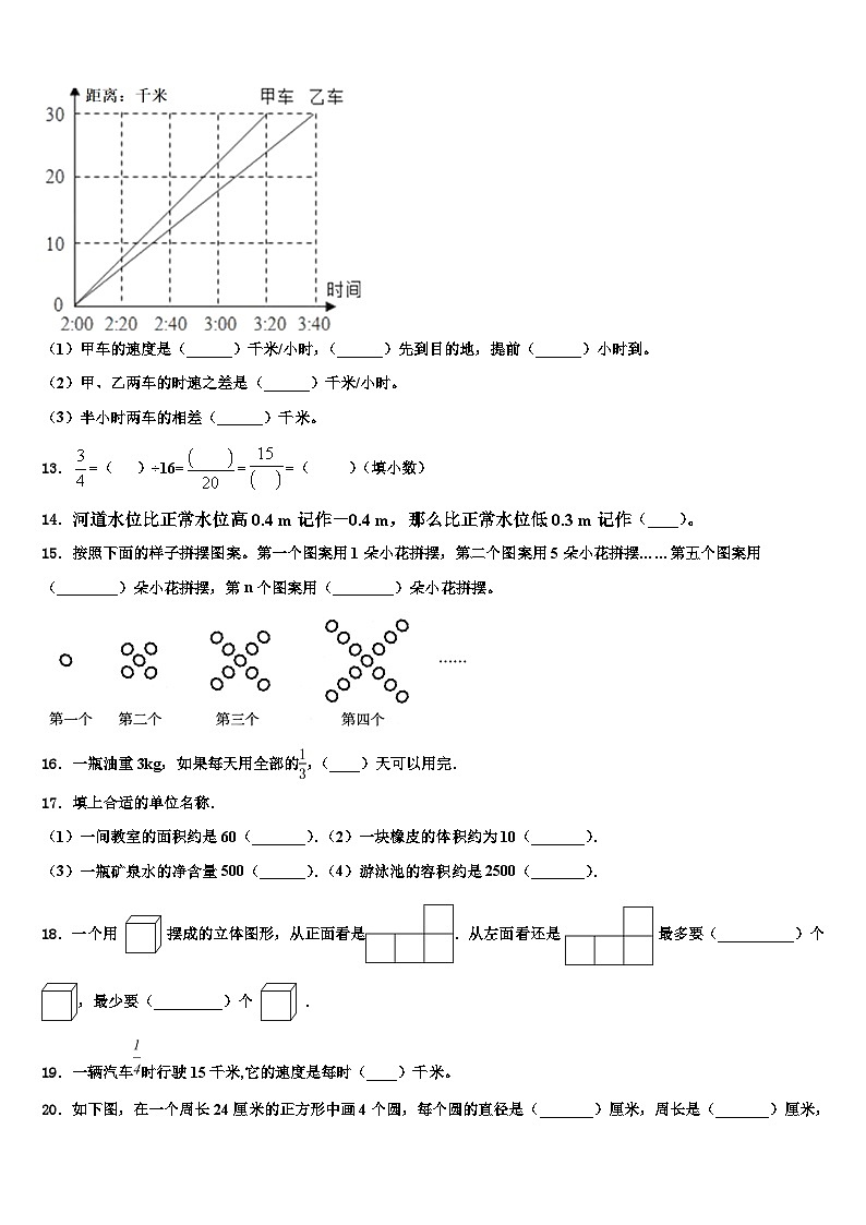 保定市北市区2022-2023学年六年级数学第二学期期末经典试题含解析第2页
