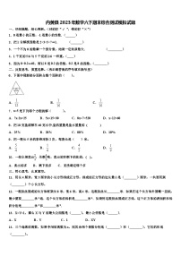 内黄县2023年数学六下期末综合测试模拟试题含解析