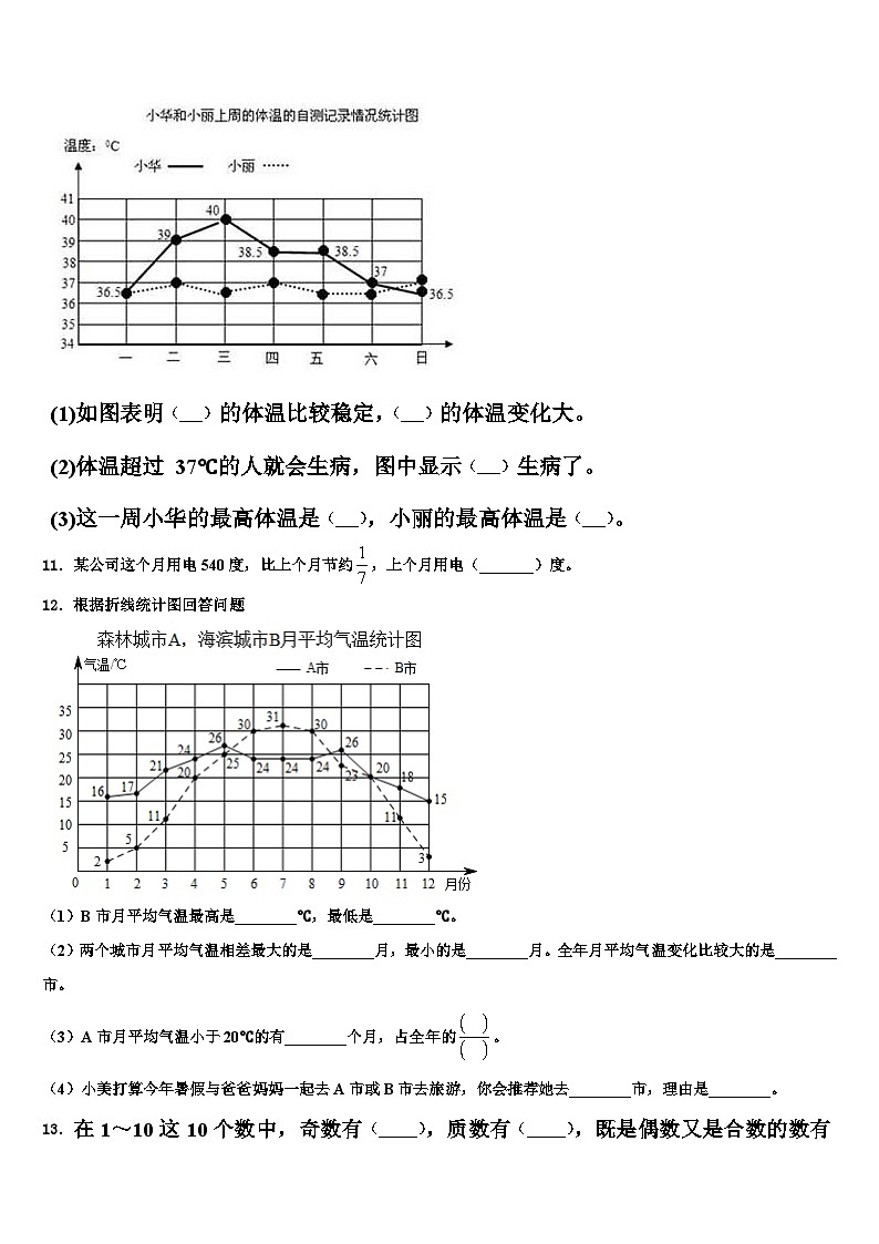 内蒙古赤峰市2023年数学六下期末教学质量检测试题含解析第2页