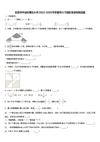 北京市平谷区第五小学2022-2023学年数学六下期末质量检测试题含解析