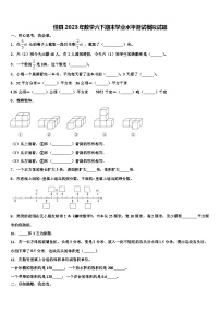 佳县2023年数学六下期末学业水平测试模拟试题含解析