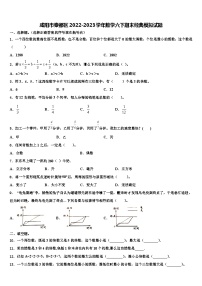 咸阳市秦都区2022-2023学年数学六下期末经典模拟试题含解析