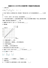 嘉善县2022-2023学年六年级数学第二学期期末考试模拟试题含解析