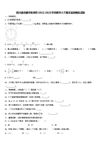 四川省成都市彭州市2022-2023学年数学六下期末监测模拟试题含解析