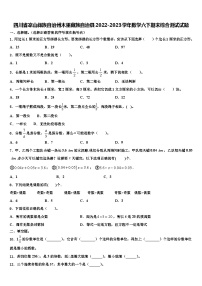 四川省凉山彝族自治州木里藏族自治县2022-2023学年数学六下期末综合测试试题含解析