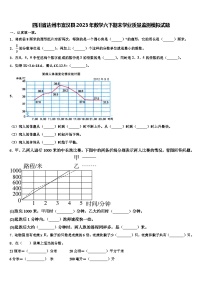 四川省达州市宣汉县2023年数学六下期末学业质量监测模拟试题含解析