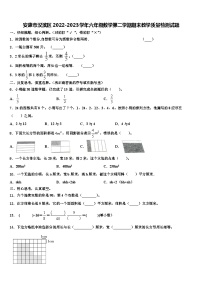 安康市汉滨区2022-2023学年六年级数学第二学期期末教学质量检测试题含解析