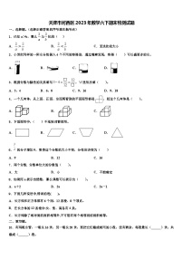 天津市河西区2023年数学六下期末检测试题含解析