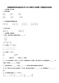 安徽省宿州市砀山县实验小学2023年数学六年级第二学期期末统考试题含解析