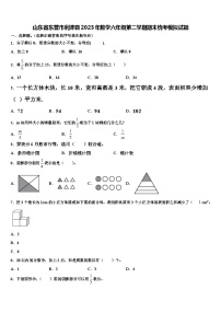 山东省东营市利津县2023年数学六年级第二学期期末统考模拟试题含解析