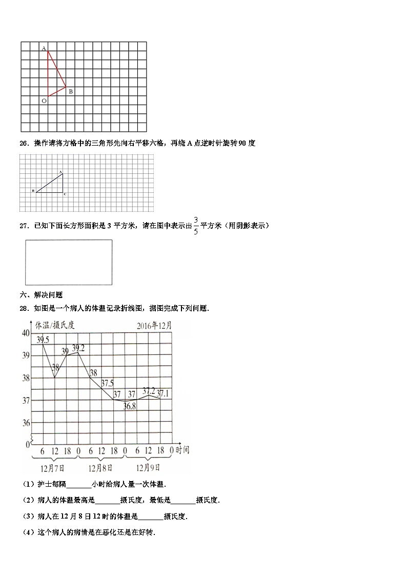 平潭县2023年六年级数学第二学期期末复习检测试题含解析03