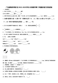 广东省梅州市梅江区2022-2023学年六年级数学第二学期期末复习检测试题含解析