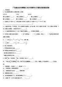 广东省汕头市潮阳区2023年数学六下期末达标测试试题含解析