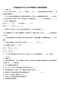 广东省台山市2022-2023学年数学六下期末经典试题含解析