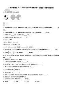 广州市番禺区2022-2023学年六年级数学第二学期期末达标检测试题含解析