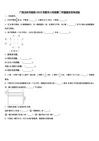 广西玉林市容县2023年数学六年级第二学期期末统考试题含解析