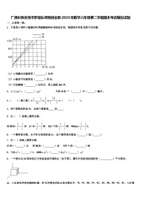 广西壮族河池市罗城仫佬族自治县2023年数学六年级第二学期期末考试模拟试题含解析