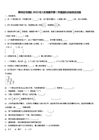 攀枝花市西区2023年六年级数学第二学期期末达标测试试题含解析