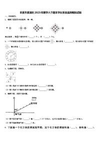 本溪市溪湖区2023年数学六下期末学业质量监测模拟试题含解析