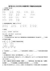 星子县2022-2023学年六年级数学第二学期期末达标测试试题含解析