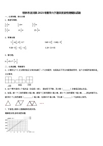 桂林市灵川县2023年数学六下期末质量检测模拟试题含解析