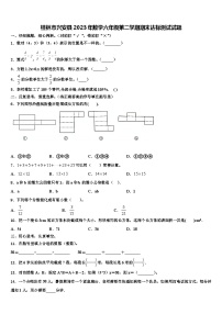 桂林市兴安县2023年数学六年级第二学期期末达标测试试题含解析