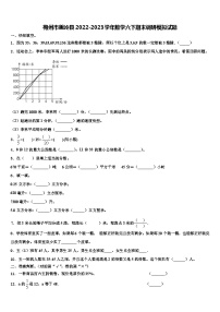 梅州市蕉岭县2022-2023学年数学六下期末调研模拟试题含解析