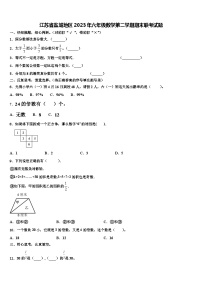 江苏省盐城地区2023年六年级数学第二学期期末联考试题含解析