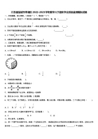 江苏省盐城市亭湖区2022-2023学年数学六下期末学业质量监测模拟试题含解析