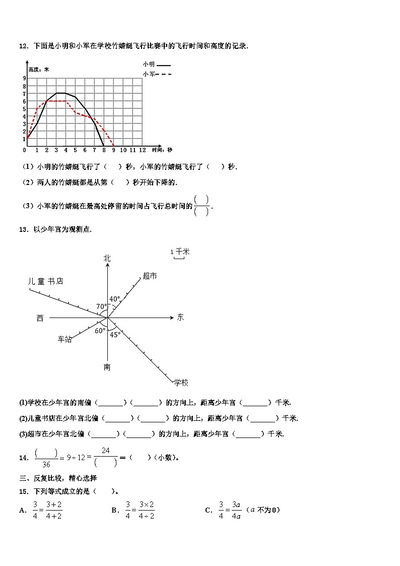 江苏省连云港市赣榆县2023年数学六年级第二学期期末复习检测模拟试题含解析第2页