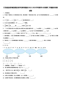 江苏省盐城市解放路实验学校教育集团2022-2023学年数学六年级第二学期期末经典试题含解析