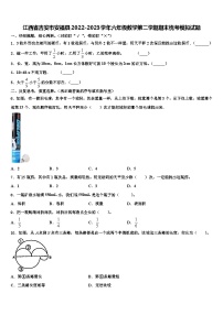 江西省吉安市安福县2022-2023学年六年级数学第二学期期末统考模拟试题含解析