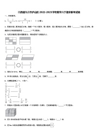 江西省九江市庐山区2022-2023学年数学六下期末联考试题含解析