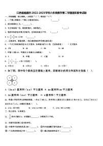 江西省南昌市2022-2023学年六年级数学第二学期期末联考试题含解析