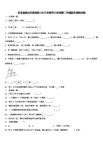 河北省唐山市唐海县2023年数学六年级第二学期期末调研试题含解析