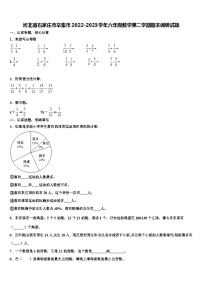 河北省石家庄市辛集市2022-2023学年六年级数学第二学期期末调研试题含解析