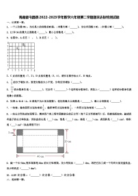 海南省屯昌县2022-2023学年数学六年级第二学期期末达标检测试题含解析