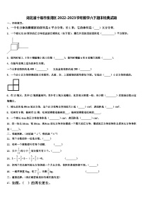 湖北省十堰市张湾区2022-2023学年数学六下期末经典试题含解析