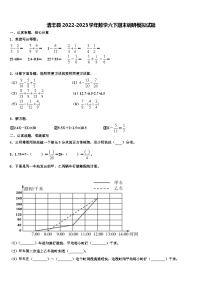 清丰县2022-2023学年数学六下期末调研模拟试题含解析