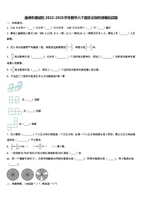 温州市鹿城区2022-2023学年数学六下期末达标检测模拟试题含解析