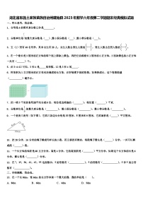 湖北省恩施土家族苗族自治州建始县2023年数学六年级第二学期期末经典模拟试题含解析