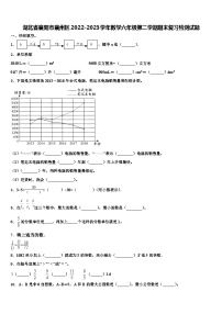 湖北省襄阳市襄州区2022-2023学年数学六年级第二学期期末复习检测试题含解析