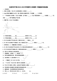 玉溪市华宁县2022-2023学年数学六年级第二学期期末检测试题含解析