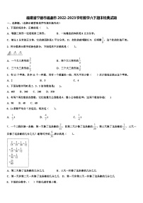 福建省宁德市福鼎市2022-2023学年数学六下期末经典试题含解析