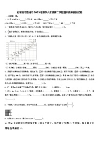 石家庄市晋州市2023年数学六年级第二学期期末统考模拟试题含解析