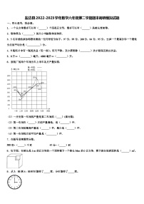 盐边县2022-2023学年数学六年级第二学期期末调研模拟试题含解析