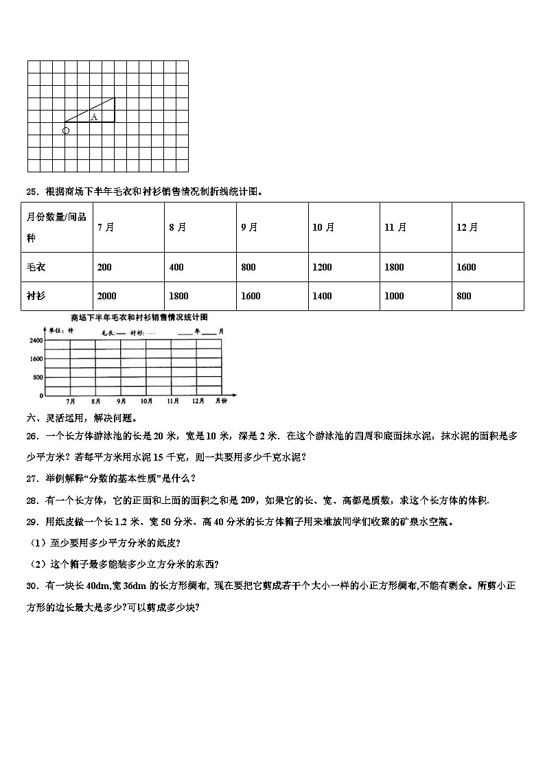 福建省福州市仓山区2022-2023学年数学六下期末统考模拟试题含解析第3页